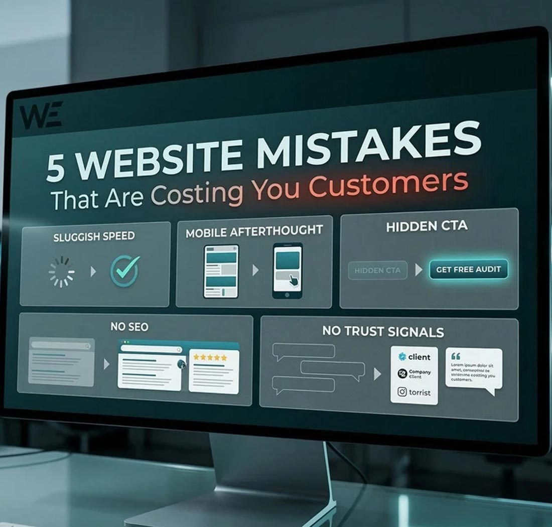Website-design-mistakes اشتباهات طراحی سایت که مشتریان شما را فراری میدهد